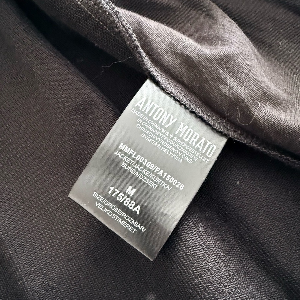 Antony Morato Black Sport Suit